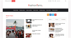 Desktop Screenshot of fashionteria.com