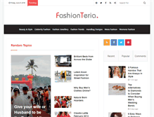 Tablet Screenshot of fashionteria.com